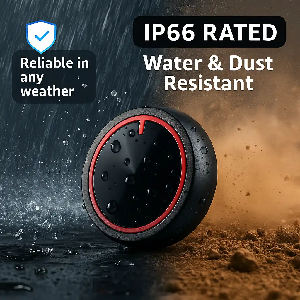 DrRing is IP66 rated